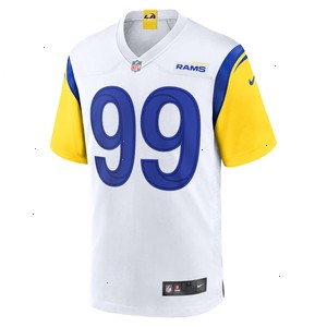 Aaron Donald Los Angeles Rams Nike Alternate Game Jersey - White