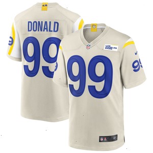 Aaron Donald Los Angeles Rams Nike Game Jersey - Bone