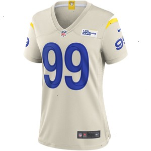 Aaron Donald Los Angeles Rams Nike Women's Player Game Jersey - Bone