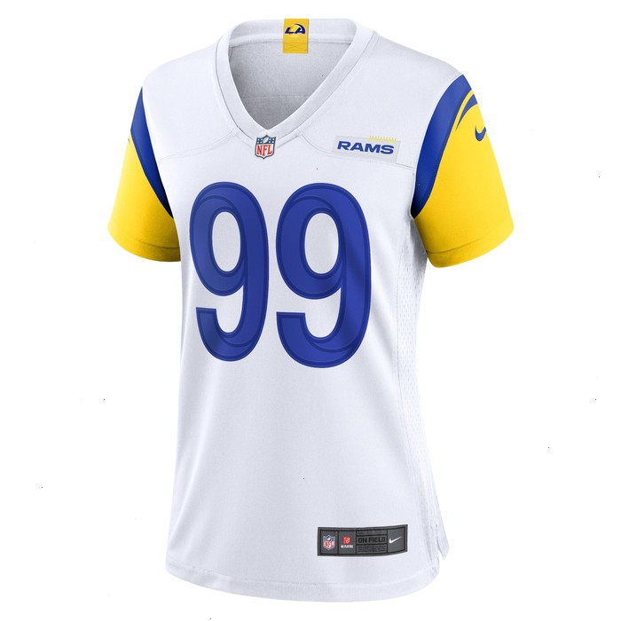 Aaron Donald Los Angeles Rams Nike Women's Player Jersey - White