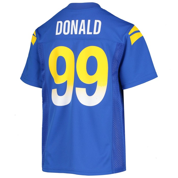 Aaron Donald Los Angeles Rams Youth Replica Player Jersey - Royal