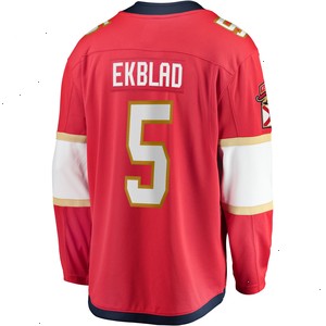 Aaron Ekblad Florida Panthers Fanatics Branded Home Team Breakaway Player Jersey - Red