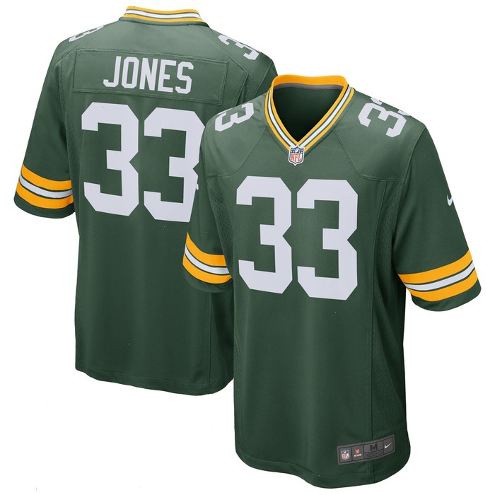 Aaron Jones Green Bay Packers Nike Game Jersey - Green