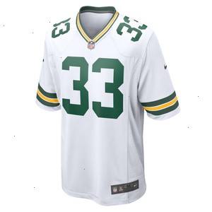 Aaron Jones Green Bay Packers Nike Game Player Jersey - White