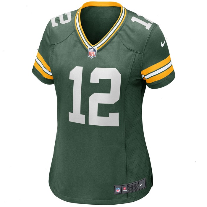 Aaron Rodgers Green Bay Packers Nike Women's Player Jersey - Green