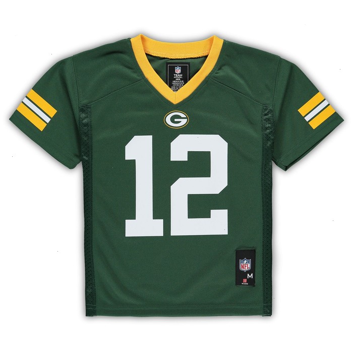 Aaron Rodgers Green Bay Packers Preschool Replica Player Jersey - Green