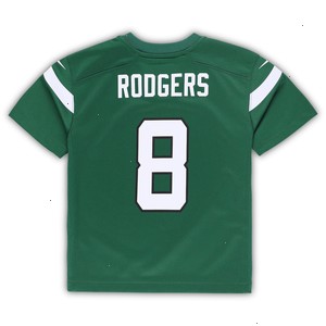 Aaron Rodgers New York Jets Nike Infant Game Jersey - Gotham Green