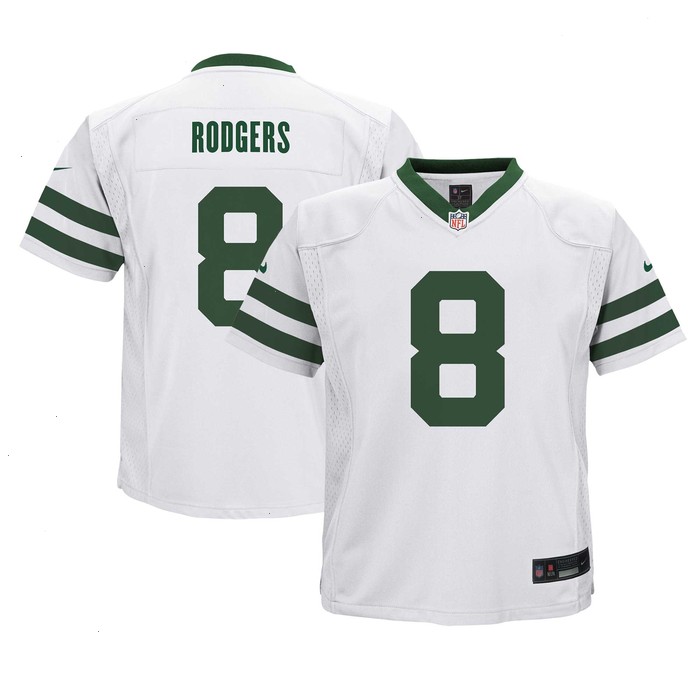 Aaron Rodgers New York Jets Nike Preschool Alternate Game Jersey - White