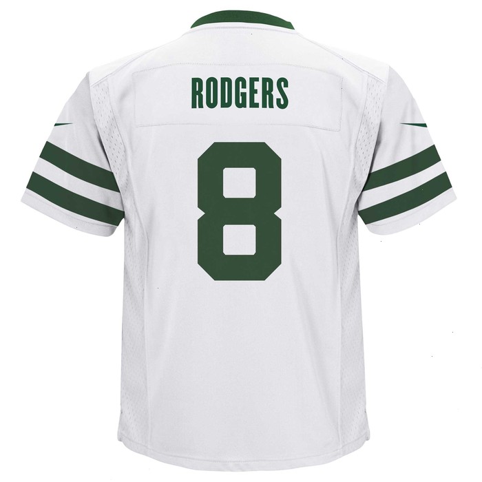 Aaron Rodgers New York Jets Nike Preschool Alternate Game Jersey - White