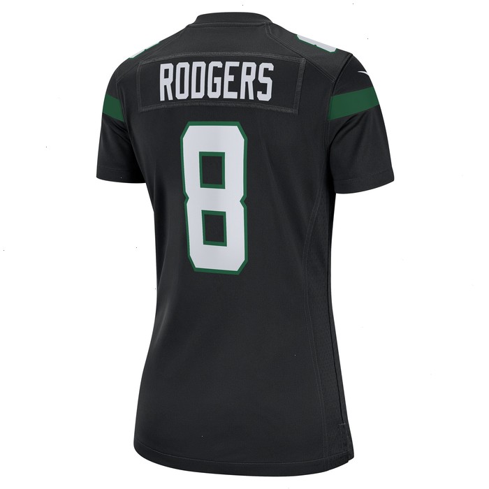 Aaron Rodgers New York Jets Nike Women's Player Jersey - Black