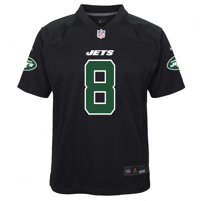 Aaron Rodgers New York Jets Nike Youth Game Jersey - Black V1