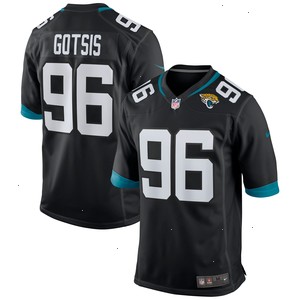 Adam Gotsis Jacksonville Jaguars Nike Game Jersey - Black