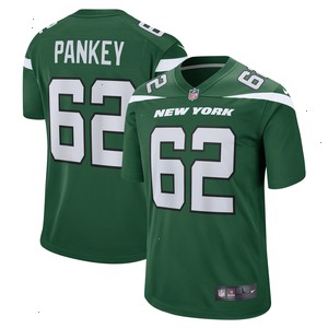 Adam Pankey New York Jets Nike Team Game Jersey - Gotham Green