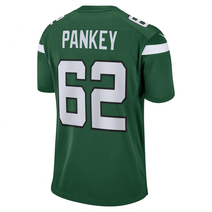 Adam Pankey New York Jets Nike Team Game Jersey - Gotham Green