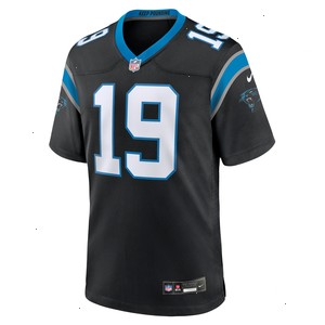 Adam Thielen Carolina Panthers Nike Team Game Jersey - Black