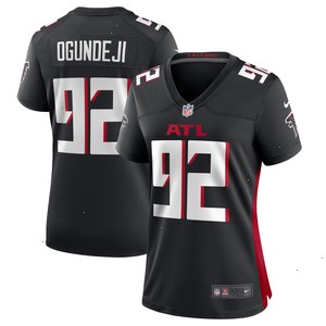 Adetokunbo Ogundeji Atlanta Falcons Nike Women's Game Jersey - Black