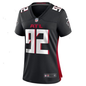 Adetokunbo Ogundeji Atlanta Falcons Nike Women's Game Jersey - Black