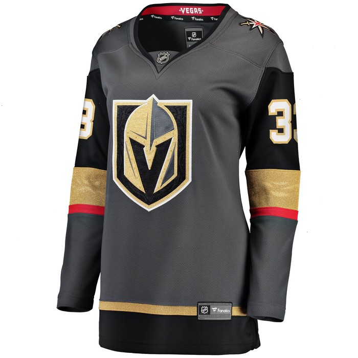 Adin Hill Vegas Golden Knights Fanatics Branded Women's Alternate Breakaway Jersey - Gray