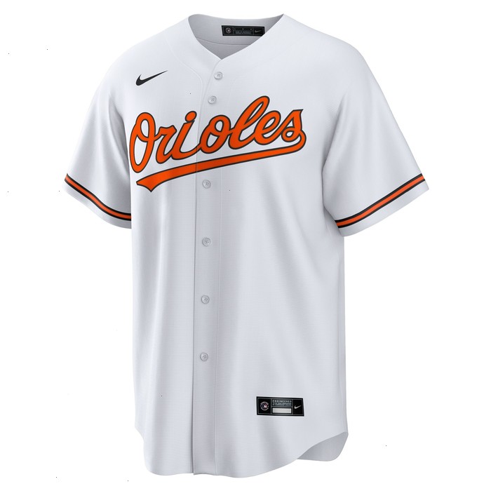 Adley Rutschman Baltimore Orioles Nike Replica Player Jersey - White