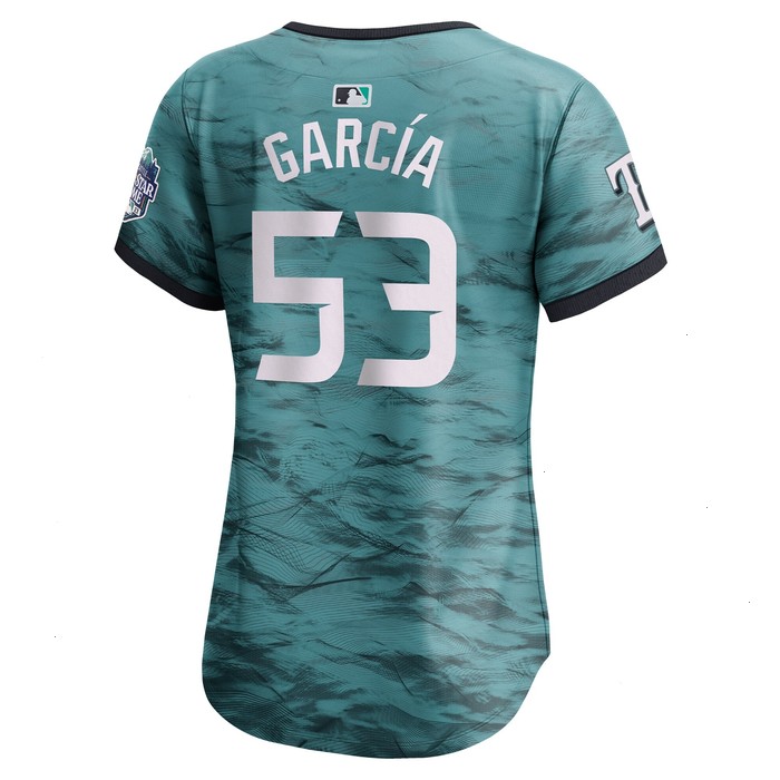 Adolis Garcia American League Nike Women's 2023 MLB All-Star Game Limited Player Jersey - Teal