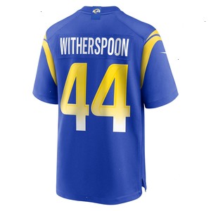 Ahkello Witherspoon Los Angeles Rams Nike Game Jersey - Royal