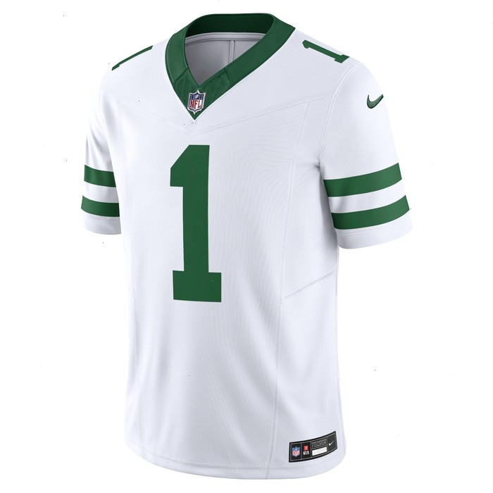 Ahmad Sauce Gardner New York Jets Nike Vapor F.U.S.E. Limited Jersey - White V1