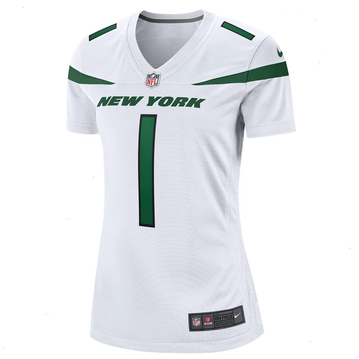 Ahmad Sauce Gardner New York Jets Nike Women's Player Jersey - White V1