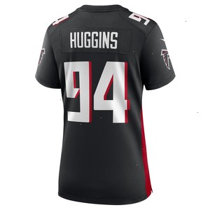 Albert Huggins Atlanta Falcons Nike Women's Team Game Jersey - Black