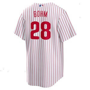 Alec Bohm Philadelphia Phillies Nike Replica Player Jersey - White