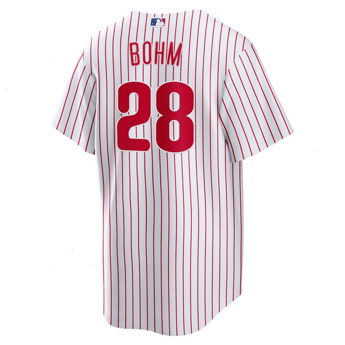 Alec Bohm Philadelphia Phillies Nike Replica Player Jersey - White