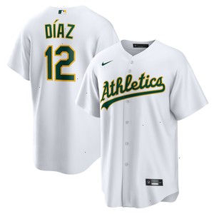 Aledmys Díaz Oakland Athletics Nike Home Replica Player Jersey - White