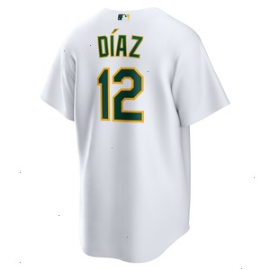 Aledmys Díaz Oakland Athletics Nike Home Replica Player Jersey - White