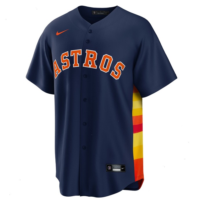 Alex Bregman Houston Astros Nike Alternate Replica Player Name Jersey - Navy