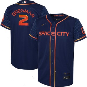 Alex Bregman Houston Astros Nike Infant 2022 City Connect Player Jersey - Navy