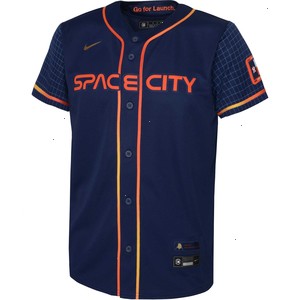 Alex Bregman Houston Astros Nike Infant 2022 City Connect Player Jersey - Navy