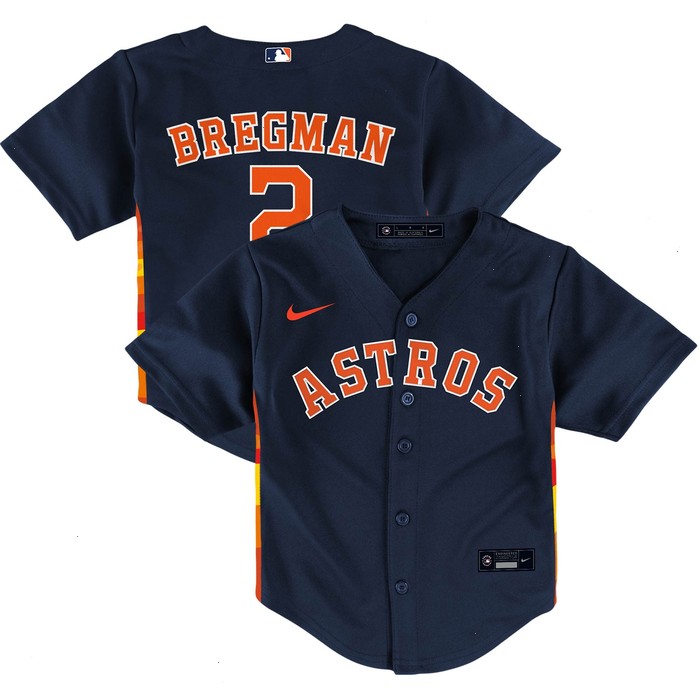 Alex Bregman Houston Astros Nike Toddler Alternate Replica Player Jersey - Navy