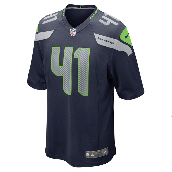 Alex Collins Seattle Seahawks Nike Game Jersey - College Navy