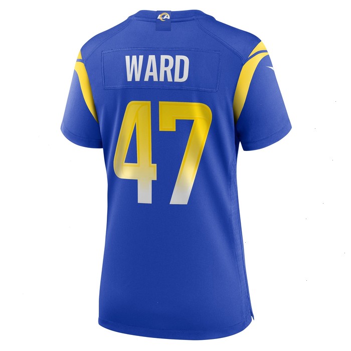 Alex Ward Los Angeles Rams Nike Women's Home Game Jersey - Royal