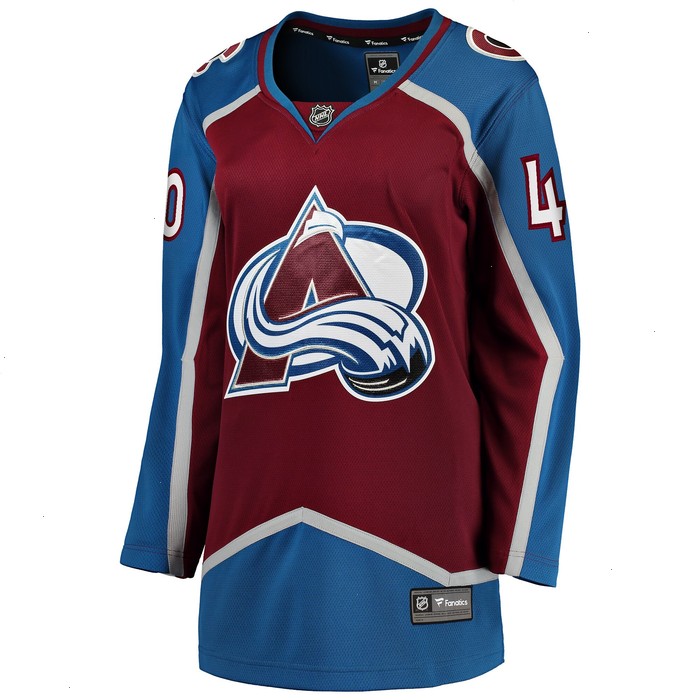 Alexandar Georgiev Colorado Avalanche Fanatics Branded Women's Home Breakaway Player Jersey - Burgundy