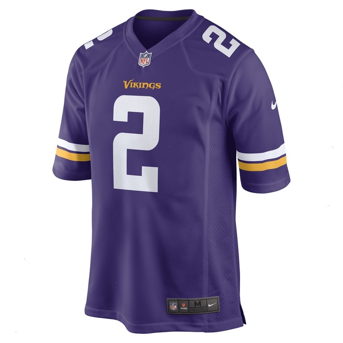 Alexander Mattison Minnesota Vikings Nike Game Player Jersey - Purple