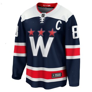 Alexander Ovechkin Washington Capitals Fanatics Branded 2020/21 Alternate Premier Breakaway Player Jersey - Navy