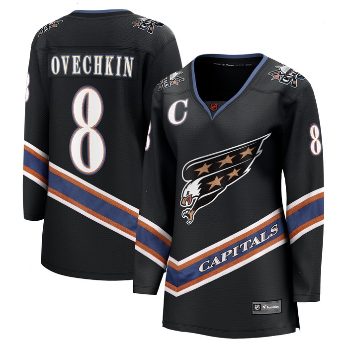 Alexander Ovechkin Washington Capitals Fanatics Branded Women's Special Edition 2.0 Breakaway Player Jersey - Black