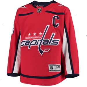 Alexander Ovechkin Washington Capitals Youth Home Premier Player Jersey - Red