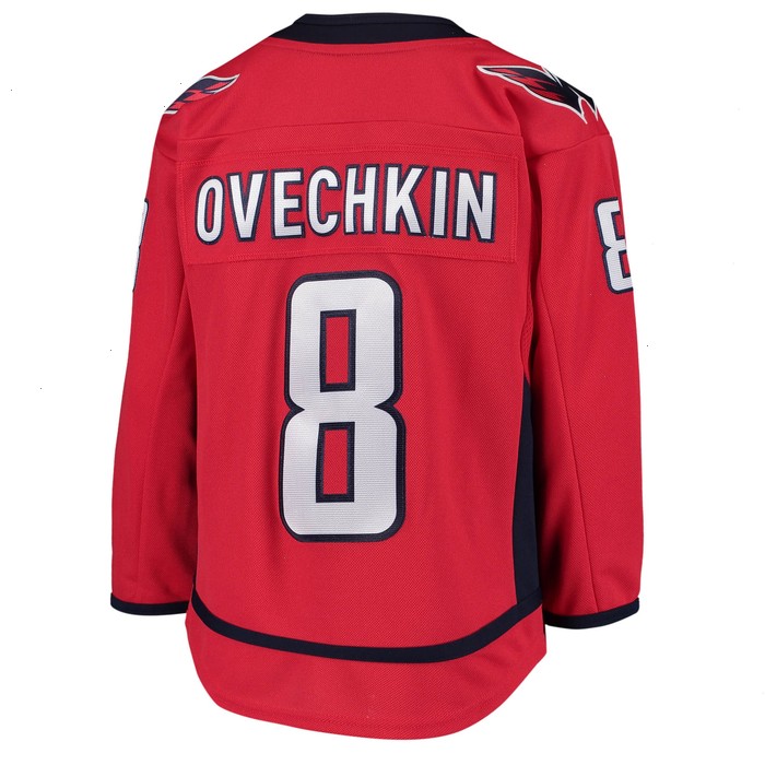 Alexander Ovechkin Washington Capitals Youth Home Premier Player Jersey - Red