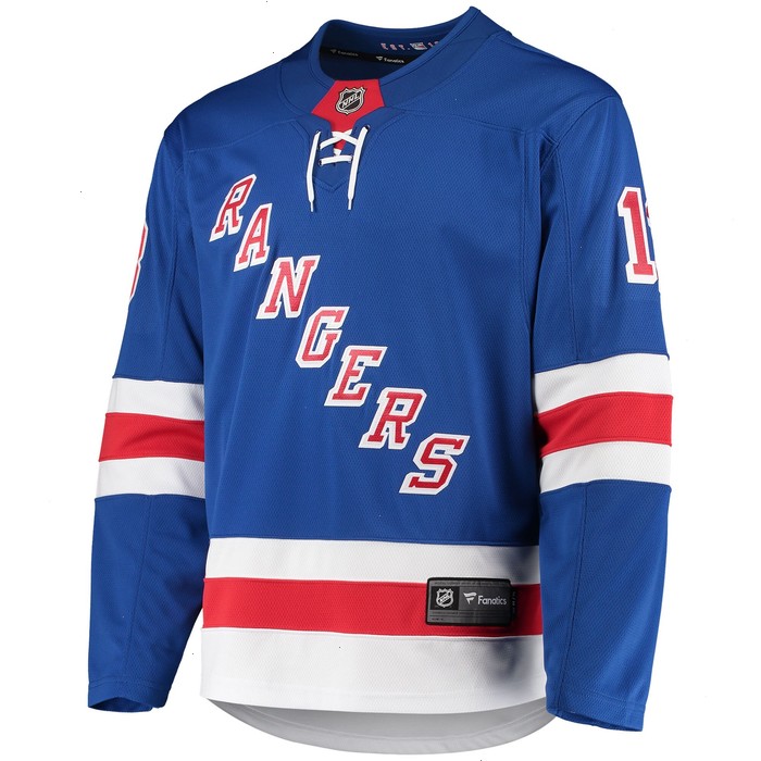 Alexis Lafrenière New York Rangers Fanatics Branded Premier Breakaway Player Jersey - Blue