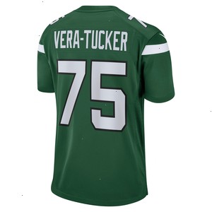 Alijah Vera-Tucker New York Jets Nike Game Player Jersey - Gotham Green