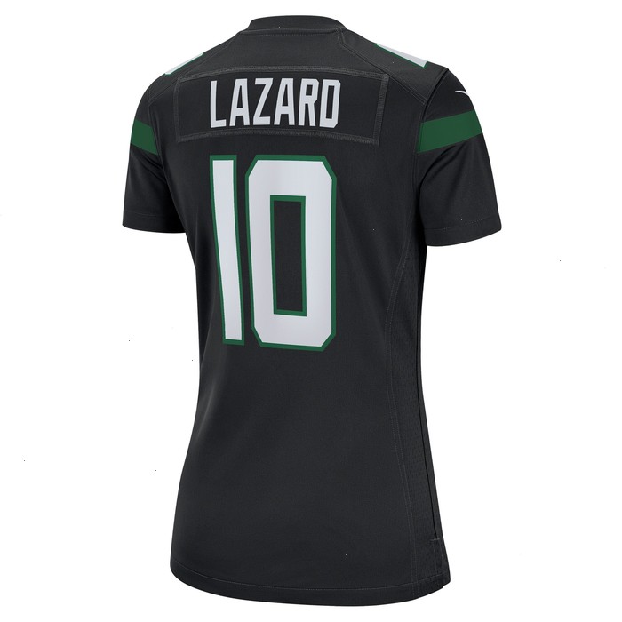 Allen Lazard New York Jets Nike Women's Alternate Game Jersey - Stealth Black