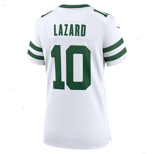 Allen Lazard New York Jets Nike Women's Legacy Player Game Jersey - White