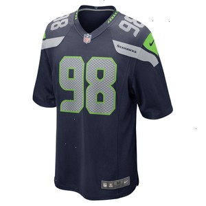 Alton Robinson Seattle Seahawks Nike Game Jersey - College Navy