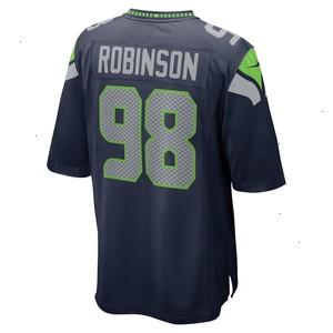 Alton Robinson Seattle Seahawks Nike Game Jersey - College Navy